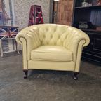 Chesterfield Club Chair Special - Ivoor thumbnail 3