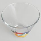 Zes Vintage Spa Fruit Glazen 1980’s thumbnail 8