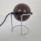 Vintage Space Age Eyeball Lamp Bruin Jaren 70 Design. thumbnail 5