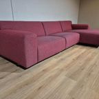 Montel Multi Plus Hoekbank - Rood- Grijs - Stof - Design thumbnail 2