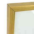 Vintage Diepe Gouden Houten Lijst Met Bol Glas Convex thumbnail 7