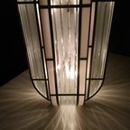 Unieke Set 'High End' Lampen Art Deco Stijl By Fredrick Ramond Glassman (Frank Lloyd Wright Style thumbnail 10