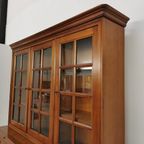 Antieke Vintage Landelijke Boekenkast Buffetkast Wandkast Vitrinekast thumbnail 11