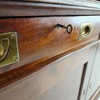 Engelse Mahoniehouten Dressoir / Dressoir Uit Het Begin Van De 20E Eeuw - Camp Van Messing thumbnail 14