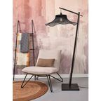 Good&mojo Vloerlamp Ibiza - Bamboe Zwart - 83x65x176cm thumbnail 11