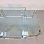 3 X Regency Peter Ghyczy Salontafel Bijzettafel T53 Messing thumbnail 13