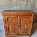 Antieke Kast Dressoir Eikenhout 19E Eeuws 115X114 Cm thumbnail 3