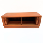 Renovated Vintage dyrlund Teak Media Cabinet thumbnail 3