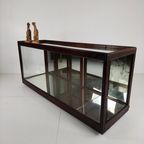 Antieke Engelse Winkeltoonbank Met Spiegel – Circa 1920 thumbnail 19