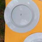 Vintage Limoge Borden 4 St.Uitstekende Staat. 25 Cm thumbnail 3