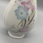 Vaas Vintage Wit Pastelkleurige Bloemen China thumbnail 9