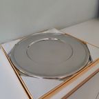 Set Van 4 Inox Onderzetborden, Vervaardigd Door Het Gerenommeerde Huis 'jean Couzon'. thumbnail 2