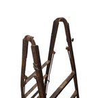 Oude Frans Industriële Metalen Ladder thumbnail 4