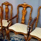 Set Van Twee Fauteuils En Zes Stoelen. thumbnail 6