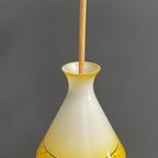 Yellow Glass Pendant Lamp 1950S thumbnail 4