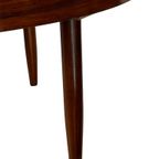 Vintage Houten Ronde Salontafel Jaren 60 Design thumbnail 13