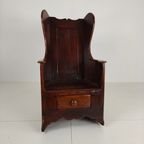 Prachtige 18Th Century Welsh Lambing Schommel Stoel thumbnail 12