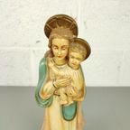 Gipsen Beeld Maria Met Kind 42Cm thumbnail 3