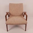 Vintage Deens Design Fauteuil, Yngve Ekstrom 1960S Teak Hout thumbnail 8