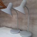 2 Vintage Lampen Bureaulamp Industriele Lamp Retro thumbnail 2