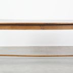 Prachtige Antieke Franse Boeren Eettafel Van Eikenhout Met 2 Lades En Originele Details thumbnail 8