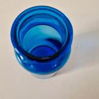 * Vintage Apothekers Pot Kobalt Blauwe Apothekers Potje thumbnail 6