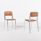 Italian Mid-century Modern Set Of 4 Chairs From 1960’s thumbnail 7