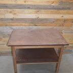 Werktafel Met Een Grenen Onderstel thumbnail 3