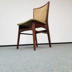 Vintage Teak Chair With Tapered Backrest thumbnail 4