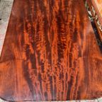 Victoriaanse Uitschuifbare Eettafel. Palissanderhout, Bronzen Decor. thumbnail 5