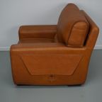 Roche Bobois Clubfauteuil In Tan/cognac Nekleer thumbnail 11