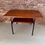 Vintage Houten Bijzettafel, Tafel, Audiomeubel thumbnail 4