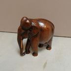 Vintage Houten Olifant thumbnail 3