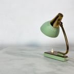 Tafel Lampje, Bedlampje Vintage, 1950, Midcentury. thumbnail 7