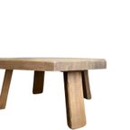 Vintage Eiken Brutalist Coffee Table / Salontafel thumbnail 3