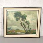 Jos Van Belleghem - Schilderij Landschap thumbnail 2