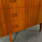 Secretaire Bureau Uit Zweden Met Lades, Scandinavisch Bureau thumbnail 17