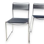 Paar Jodi Spaghetti Stapelbare Stoelen, Sintesi, Italië, 80s thumbnail 13