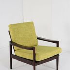 Vintage Fauteuil New Upholstery Easy Chair | 2 Stuks Op Voorraad, Prijs Per Stuk thumbnail 5