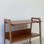 Vintage Zweedse Design Trolley / Serveerwagen Uit De Jaren 60 thumbnail 9