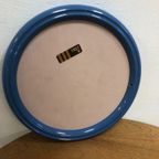 Tiger Spiegel Rond - Jaren 80 - Blauw thumbnail 3