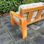 3-Zits Bank Hout - Midcentury Design - Bonanza, - Asko thumbnail 7