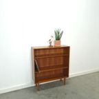 Noten Fineer Boekenkast Lp Kast Met Legplanken Nr. 2 thumbnail 7