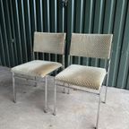 Paar Vintage Chromen Stoelen, 1970 thumbnail 8