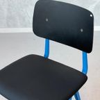 Result Eetkamerstoel Friso Kramer Vintage Ahrend Stoel Blauw thumbnail 3