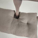 Victoriaanse Spoorwegbank Hout – Zeldzaam Ontwerp Met Omkeerbare Rugleuning thumbnail 10