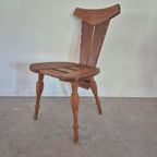 Belgische Vintage Brutalist Stoel Design thumbnail 4