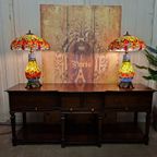 Klassieke Handgemaakte Tafellampen Met Sierlijke Lampenvoet (dragonfly) thumbnail 2