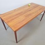 Vintage Teak Tafel & 6 Stoelen Mid Century Denmark '60 thumbnail 11