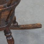 Hartstikke Leuke Antieke Engelse Windsor Kinder Schommelstoel Uit Begin 19e Eeuw thumbnail 9